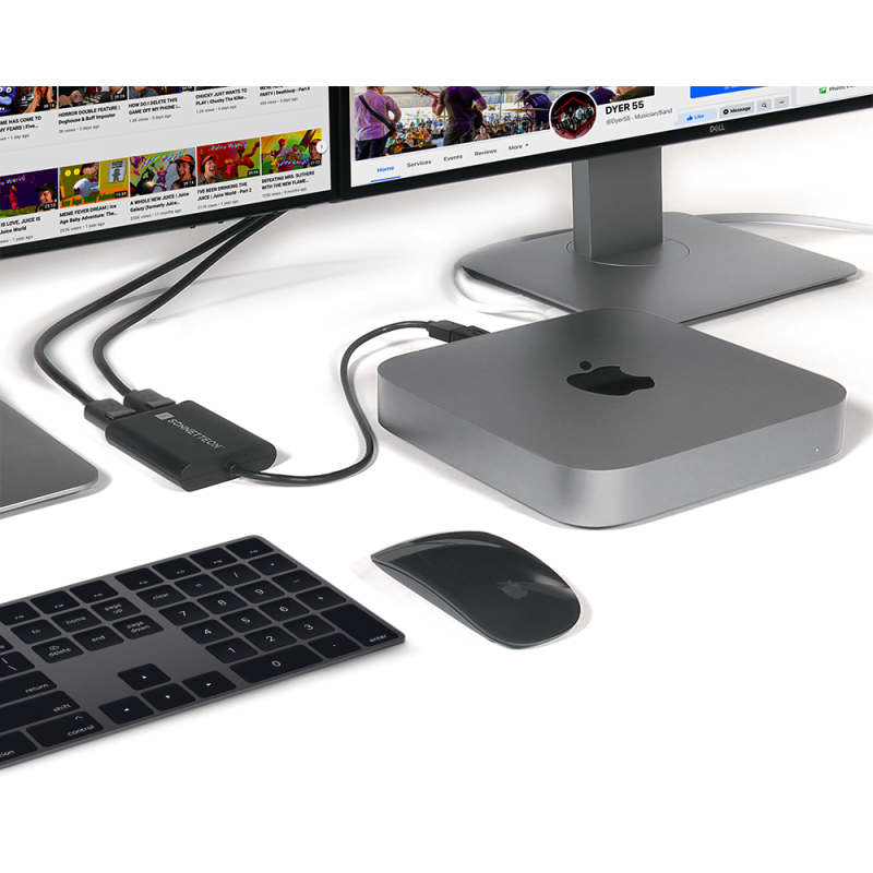 Sonnet DisplayLink Dual DisplayPort Adapter dla Apple Mac M1 i M2