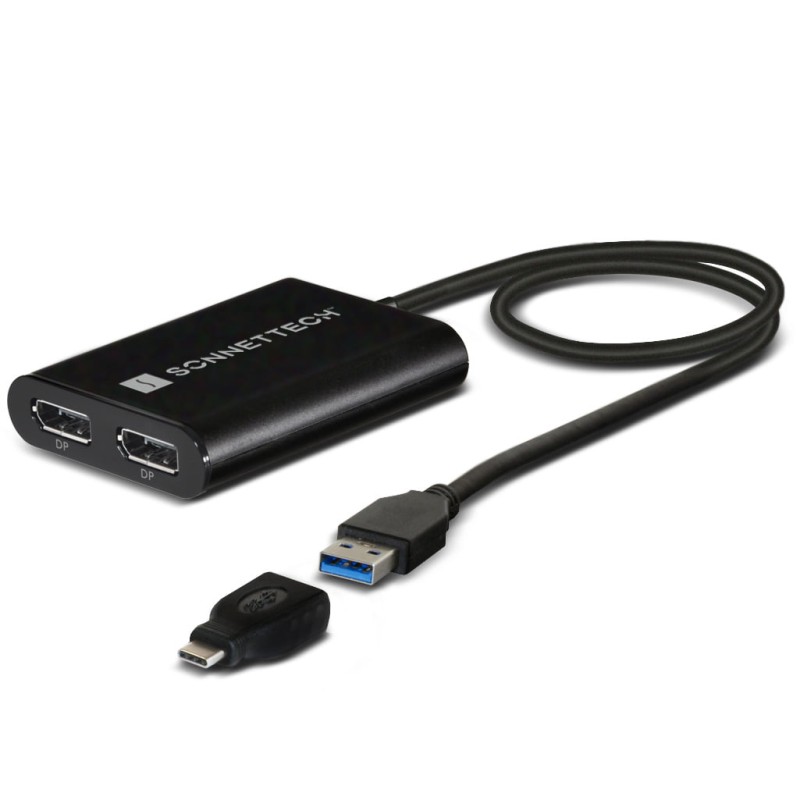 Sonnet DisplayLink Dual HDMI Adapter dla Apple Mac M1 i M2