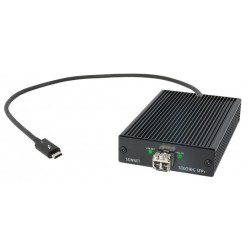 Sonnet Solo 10G Thunderbolt 3 to SFP+ 10GbE Ethernet Adapter SFP+ SR included