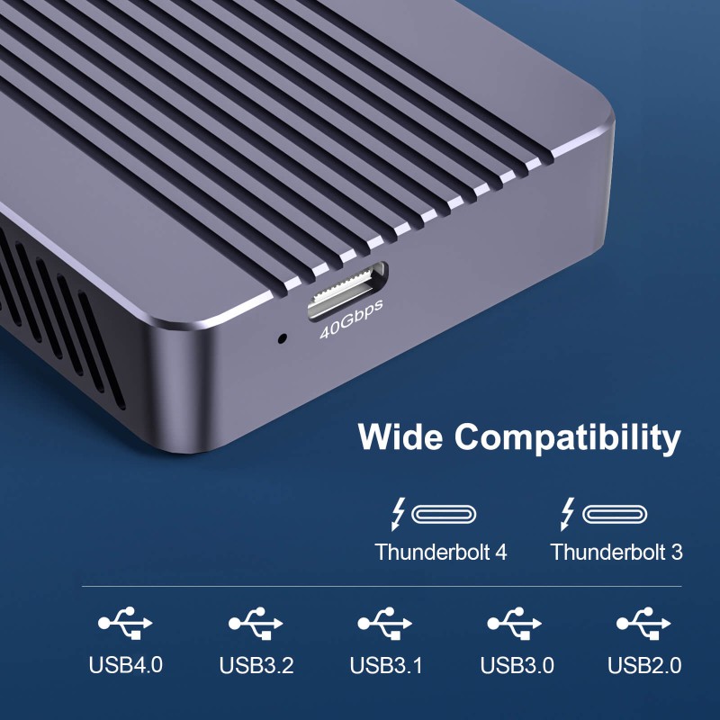 Abart Pro kieszeń na dysk M.2 PCIe NVMe do 40Gb/s