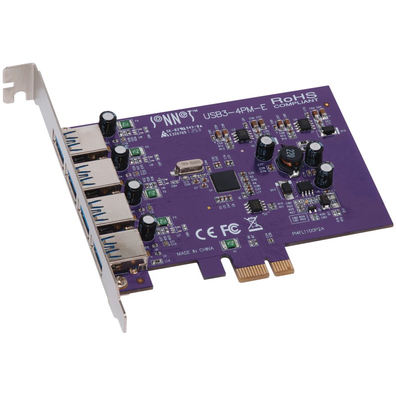 Sonnet Allegro Type A USB 3.2 4-port PCIe Card