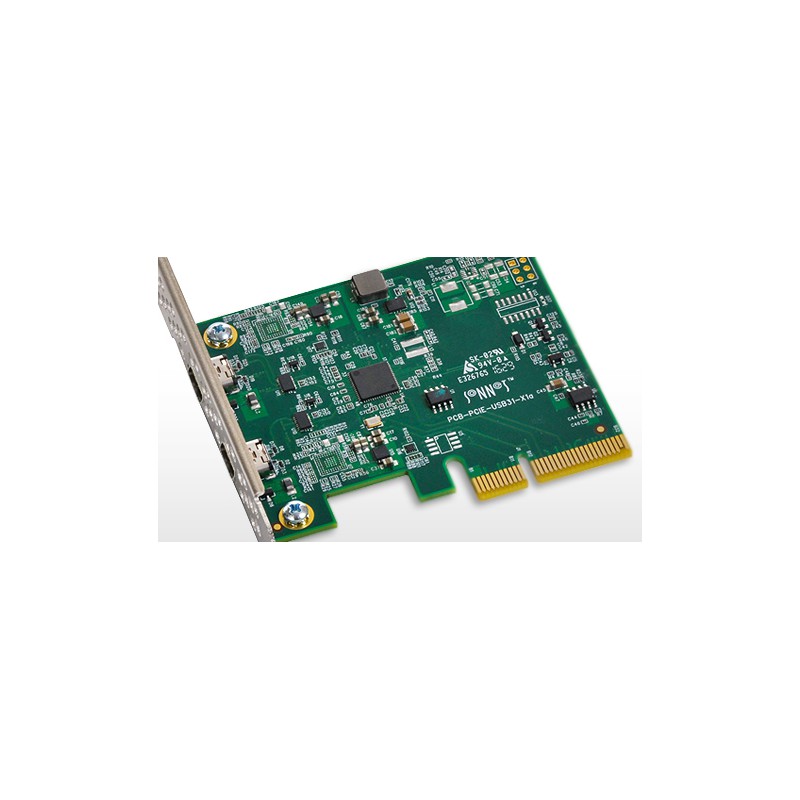 Allegro USB-C 2-Port PCIe Card