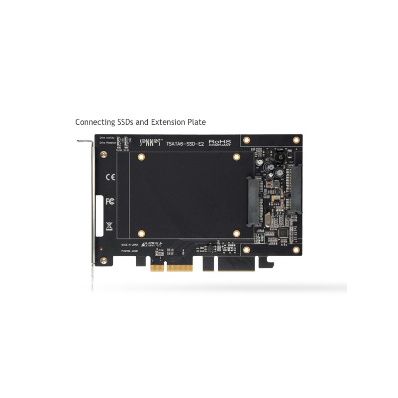Tempo 2.5" SATA SSD PCIe Card