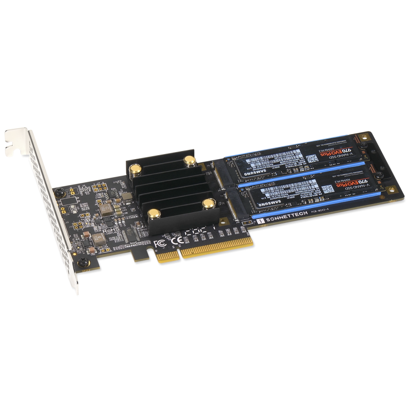 Sonnet SSD M.2 2x4 PCIe Card