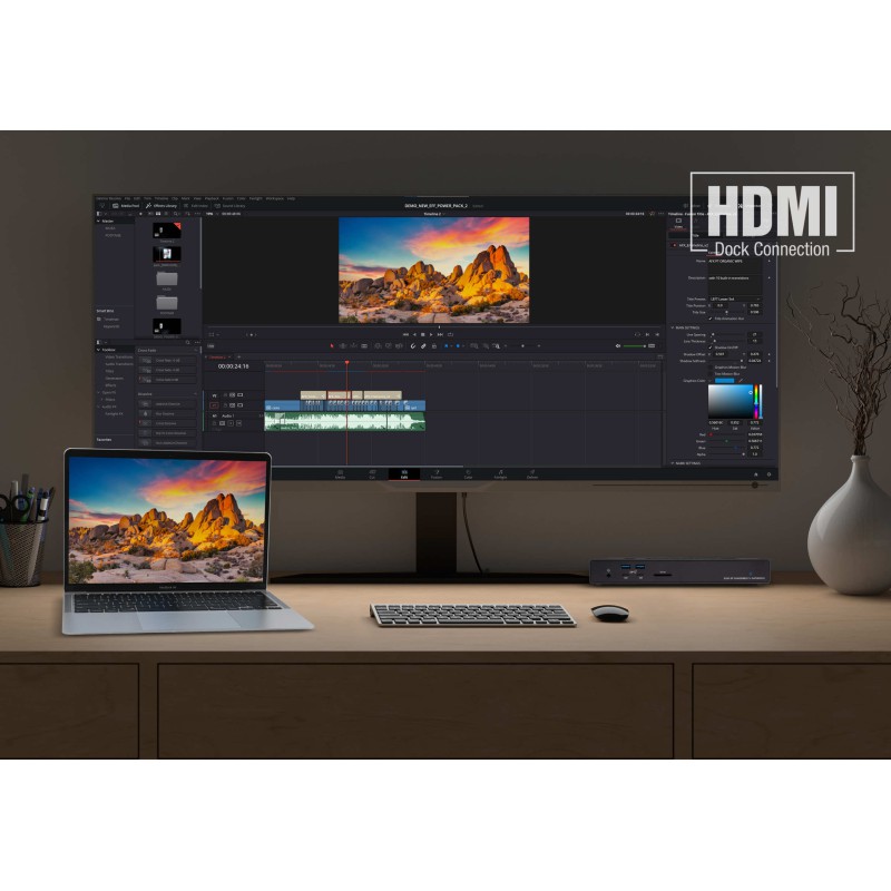 Sonnet Echo 20 Thunderbolt 4 SuperDock 4TB M.2 SSD NVMe 20 portów 100W
