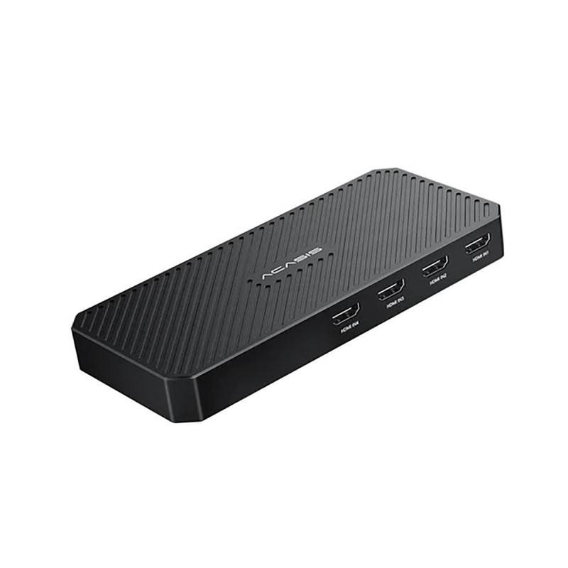 Acasis Thunderbolt 3 Quad HDMI Channel Video Capture Card Compatible with macOS and Win