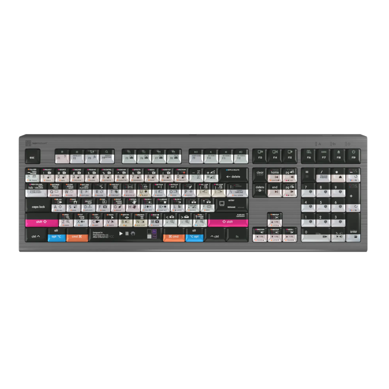 Adobe Filmmaker - Premiere Pro / After Effects ASTRA2 Backlit Keyboard – Mac US English