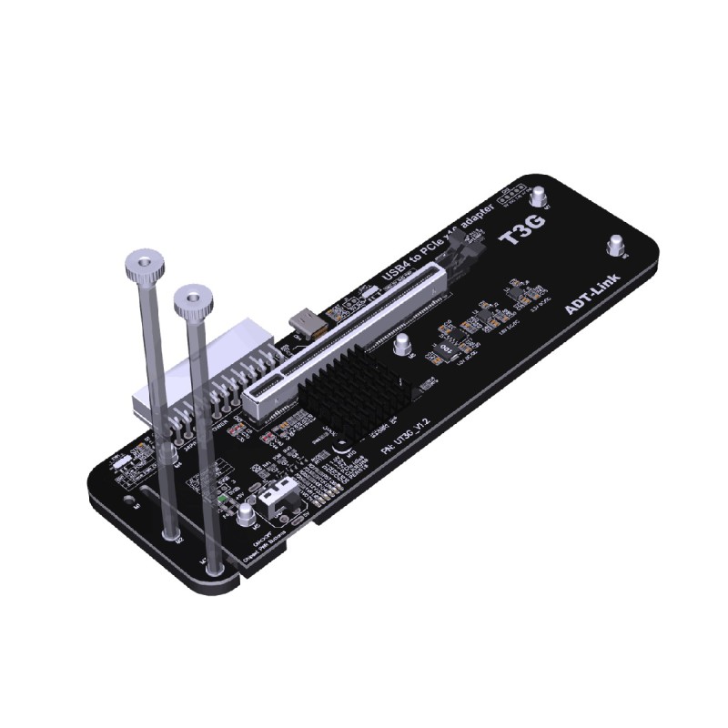 eGPU adapter ADT-UT3G PCIe 3.0 x16 USB4 | Thunderbolt macOS, Windows 40 Gb/s