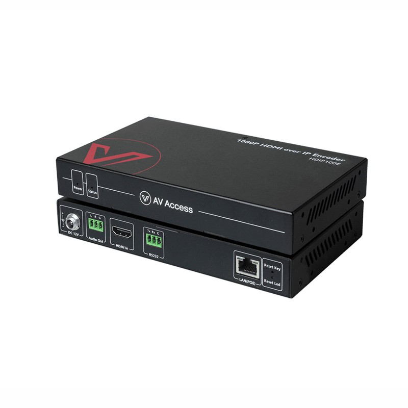 Zero-Configuration 1080P AV over IP Encoder w/ Video Wall & Visual Control