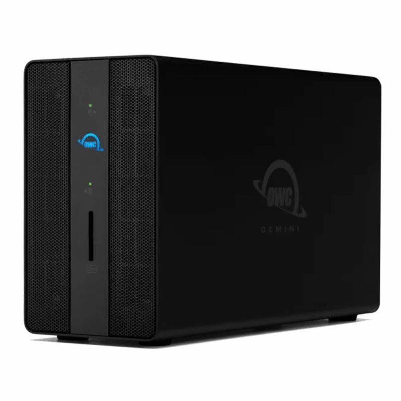 OWC Gemini Thunderbolt USB-C Dock Dual-Drive RAID, 2,5 GbE, HDMI 2x USB-A 10 Gb/s SD
