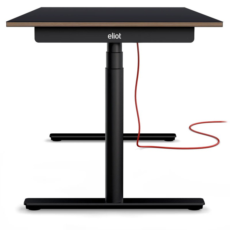 Eliot Original black biurko z blatem Fenix Nero