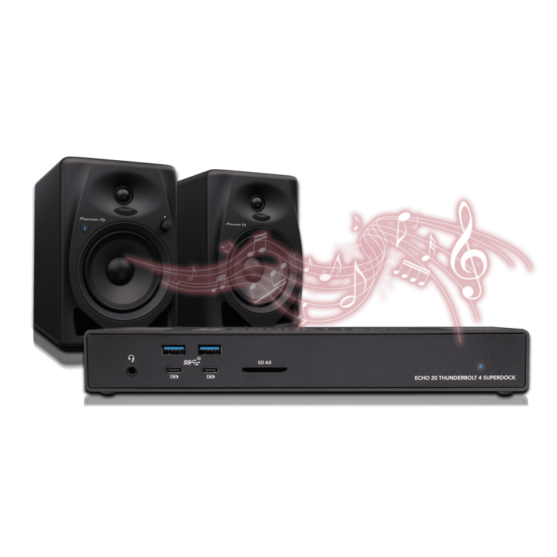 Sonnet Echo 20 Thunderbolt 4 SuperDock 1x M.2 NVMe 20 portów