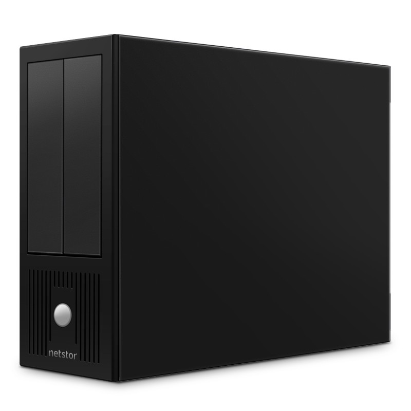 Netstor NS722TB3 2-bay (5.25”) LTO Tape Drive to Thunderbolt™ 3 Desktop Solution
