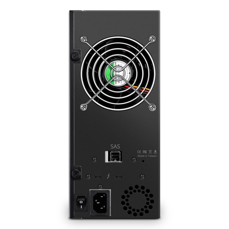 Netstor NS722TB3 2-bay (5.25”) LTO Tape Drive to Thunderbolt™ 3 Desktop Solution
