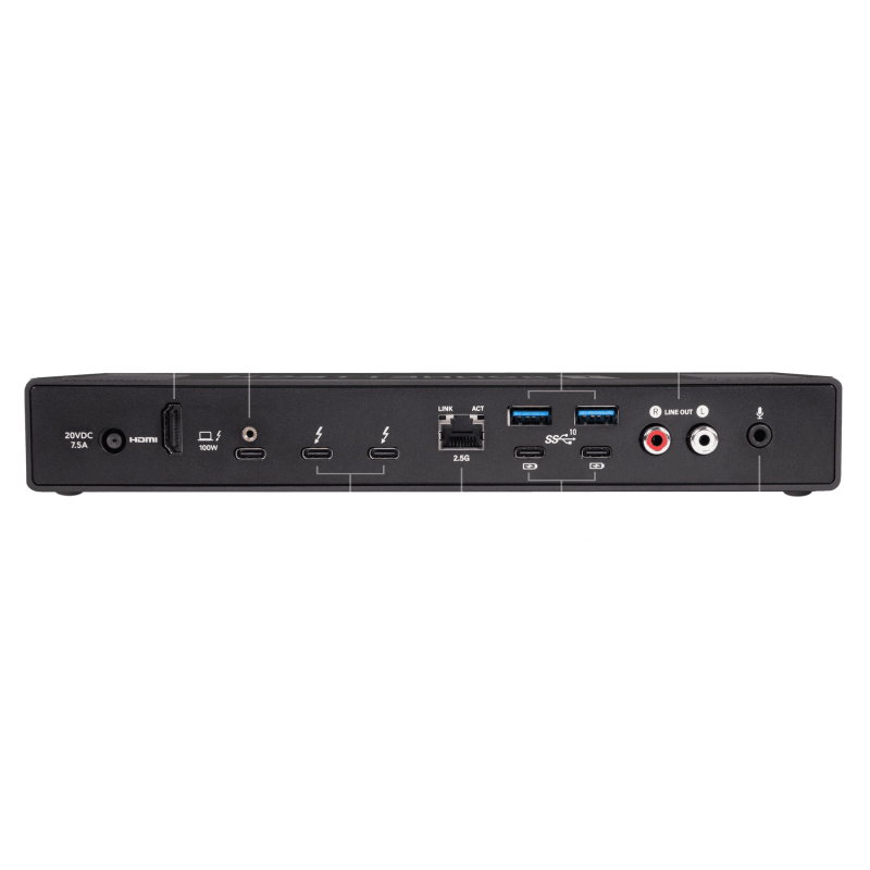 Sonnet Echo 20 Thunderbolt 4 SuperDock 1x M.2 NVMe 20 portów