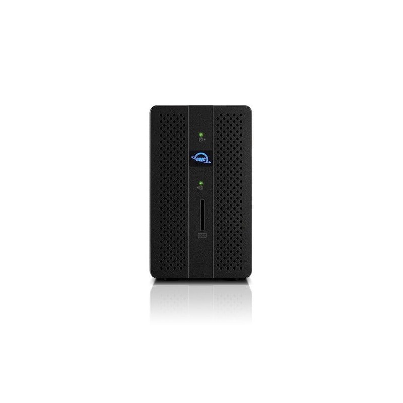 OWC Gemini 32 TB Thunderbolt USB-C Dock Dual-Drive RAID, 2,5 GbE, HDMI 2x USB-A 10 Gb/s SD