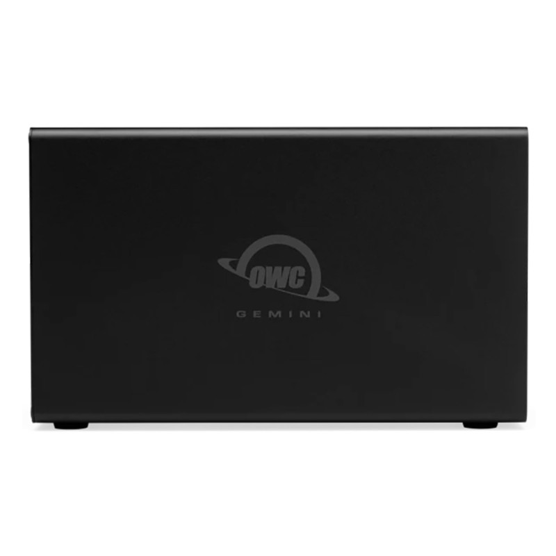 OWC Gemini 40 TB Thunderbolt USB-C Dock Dual-Drive RAID, 2,5 GbE, HDMI 2x USB-A 10 Gb/s SD