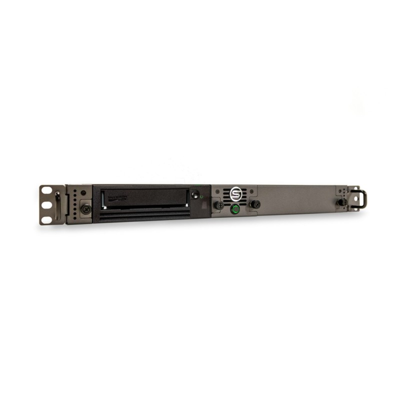 SymplyPRO 1RU Thunderbolt 1xLTO-9 HH TB3 & SAS Interface Data & Cleaning Tape 2m Cable 3Yr