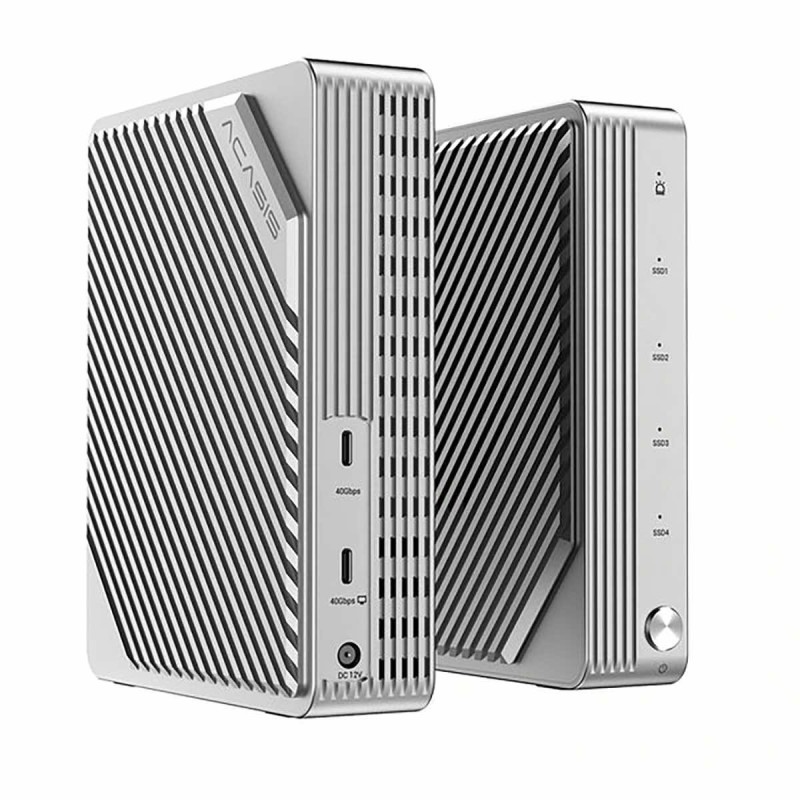 Obudowa Acasis Thunderbolt 40Gb/s USB4 4x NVMe SSD M.2 Software RAID