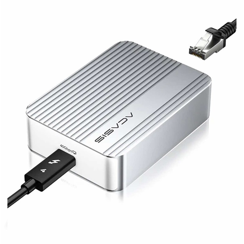Acasis 10 Gigabit Ethernet Adapter Compatible with Thunderbolt 5/4/3 and USB4