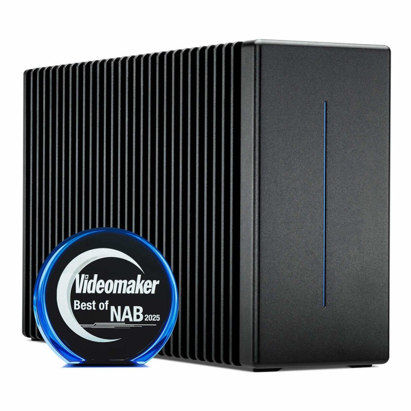 24.0TB OWC ThunderBlade X12 Thunderbolt 5 (80Gb/s) NVMe RAID SSD External Storage Solution with SoftRAID