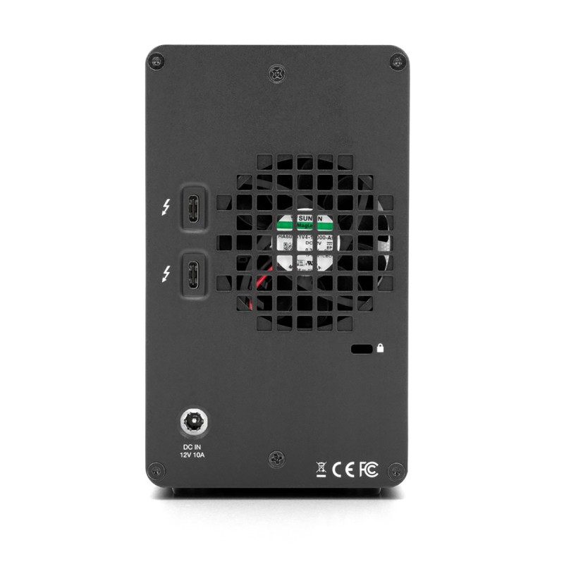 OWC Mercury Pro U.2 | U.3 Dual 32TB X8 M.2 Thunderbolt 40 Gb/s NVMe SSD External Storage Solution