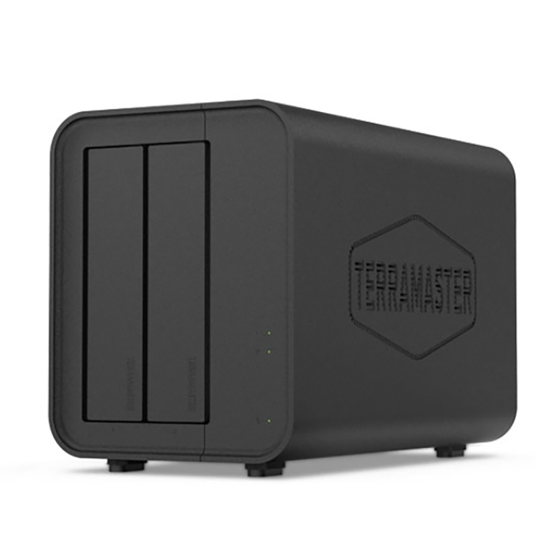 NAS TerraMaster F2-424 2x 2,5GbE 16GB DDR5 2x NVMe 2280 2x USB-A 10 Gb/s