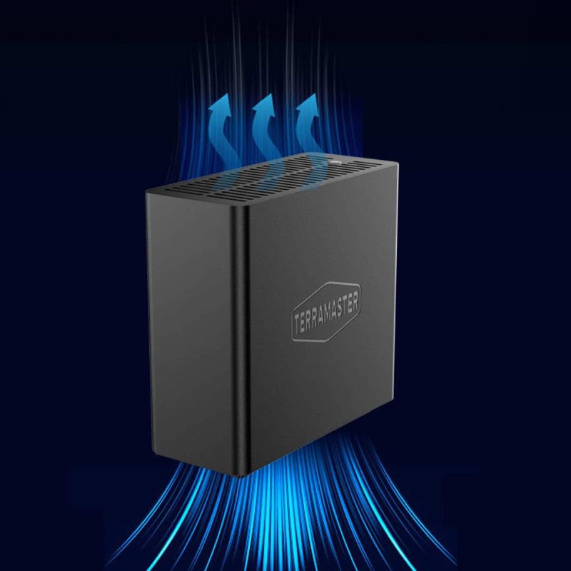 TerraMaster D4 SSD 4x M.2 SSD NVMe Thunderbolt, USB-C 40 Gb/s do 32TB bez dysków