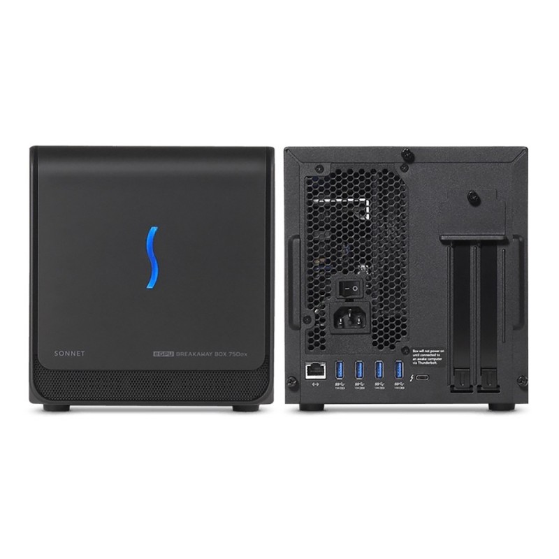 Sonnet eGPU Breakaway Box 750ex - Thunderbolt 40 Gb/s box to 1x PCIe 3.0 x16 card