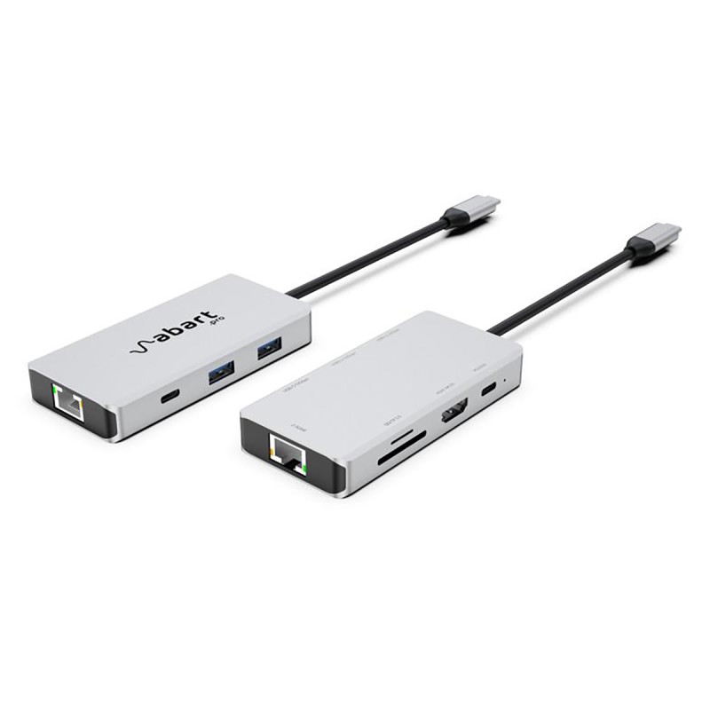 Abart Pro 8-in-1 USB-C docking station with 2.5GbE network card and PD up to 100W