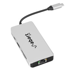Abart Pro 8-in-1 USB-C stacja dokująca z kartą sieciową 2,5GbE i PD do 100W