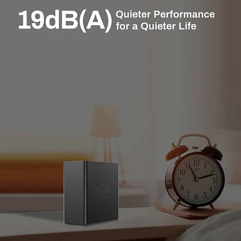 NAS TerraMaster F4 SSD 4x  All-Flash M.2 SSD NVMe 5GbE 8GBDDR5 USB3.2