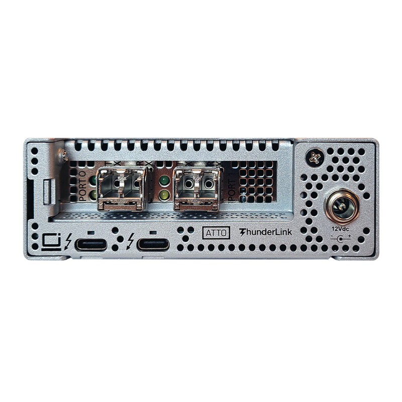 ATTO ThunderLink FC-5082 Dual 8Gb Fibre Channel Thunderbolt 5 Adapter inc. 2x LC SFP+
