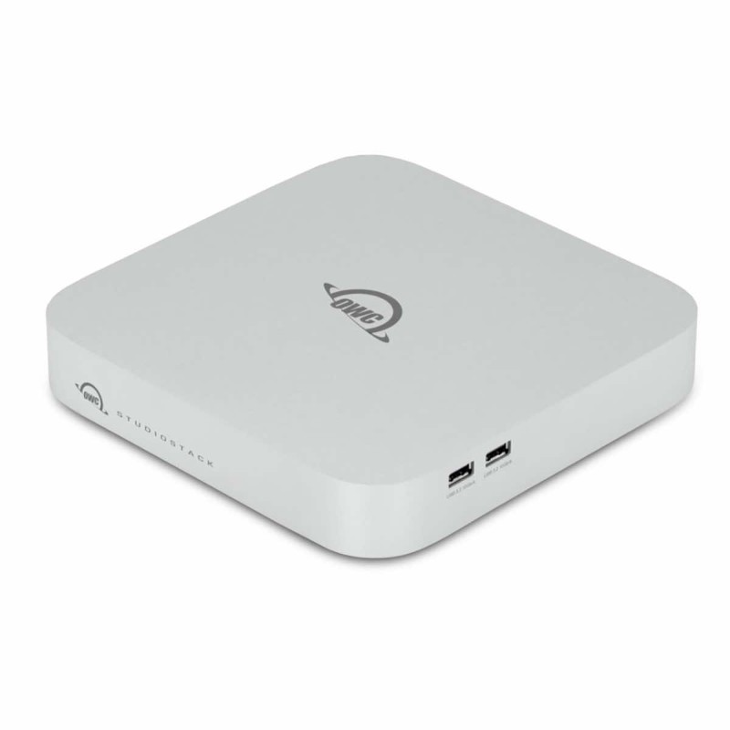 OWC StudioStack Thunderbolt 5 hub z dyskiem 4TB SSD NVMe M.2 i 8TB HDD
