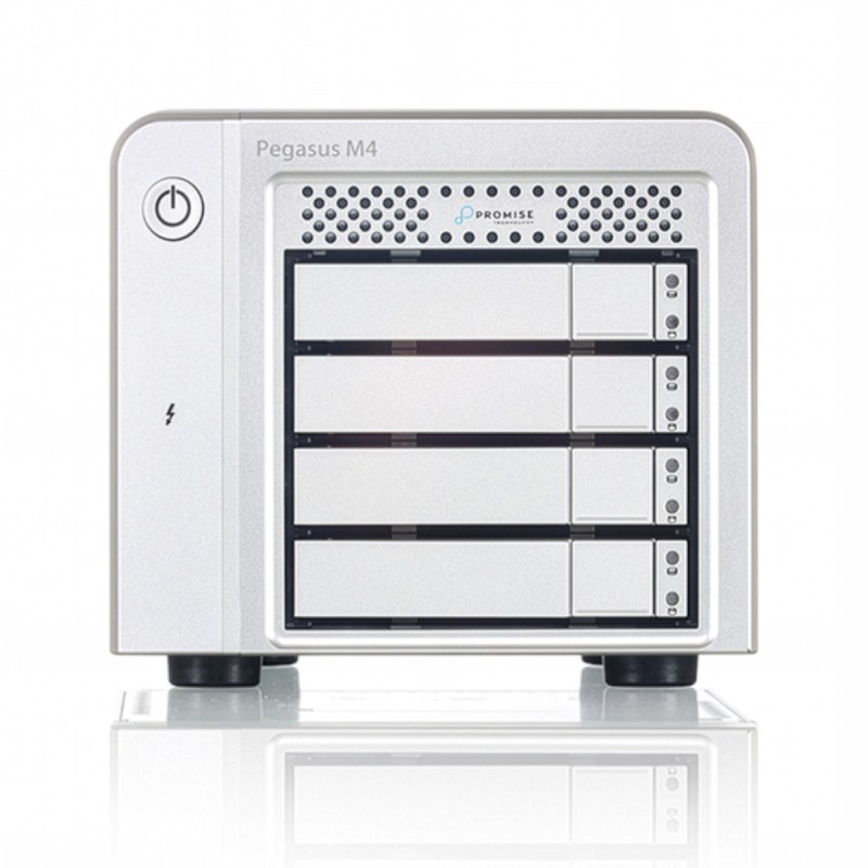 Promise Pegasus M4 8TB 4x 2TB SSD SATA Hardware RAID