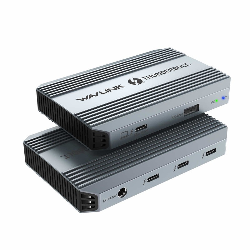 WavLink Thunderbolt 4 USB4 40 Gb/s Hub Dual Display 4K60Hz 90W PD 4x Thunderbolt 4 + 1x USB-A 10 Gb/s