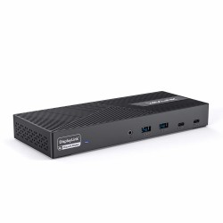 WavLink USB-C 15-in-1 Triple 4K Display docking station with DisplayLink 3x 4K Display | 1GbE LAN | 6x USB 10 Gbs | 100W PD