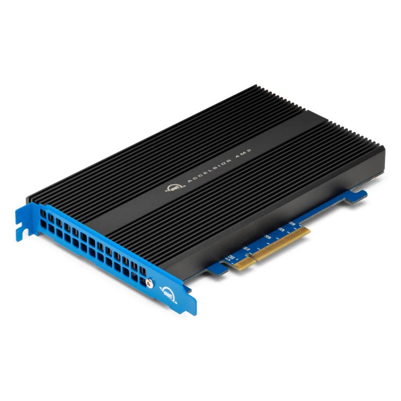OWC Accelsior 4M2 kontroler 4x NVMe PCIe 3.0 with SoftRAID macOS Win Linux