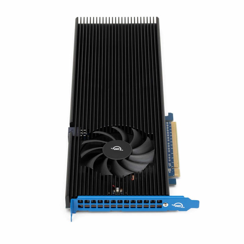 OWC Accelsior 8M2 kontroler 8x NVMe PCIe 4.0
