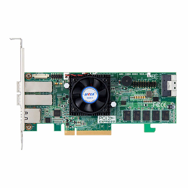 Areca ARC-1886-8X8I SAS/SATA/NVMe RAID PCIe 4.0