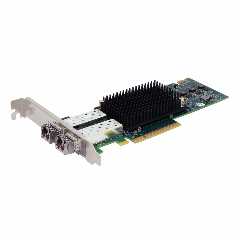 ATTO Celerity CTFC-642E 64Gb Gen7 FC 2Ch. PCIe 4.0 x8 Optical 2xSFP+ LC Low Profile HBA