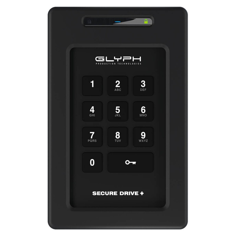 Glyph SecureDrive+ szyfrowany dysk z klawiaturą 2TB SSD