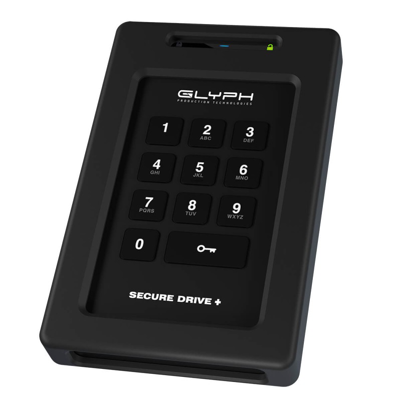 Glyph SecureDrive+ szyfrowany dysk z klawiaturą 5TB HDD