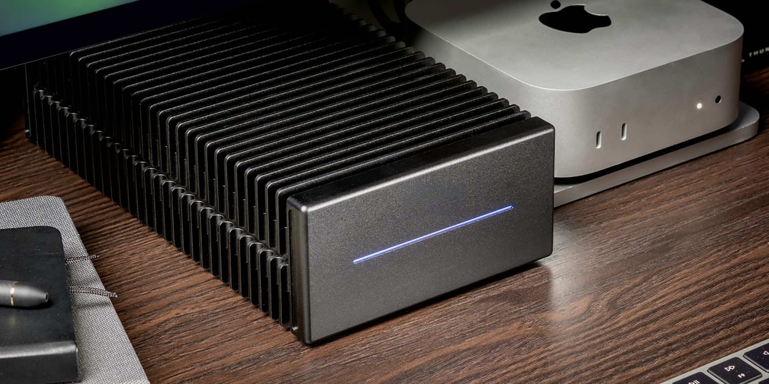This is the OWC ThunderBlade X12: The Ultimate Thunderbolt 5 Shuttle RAID for Production Professionals